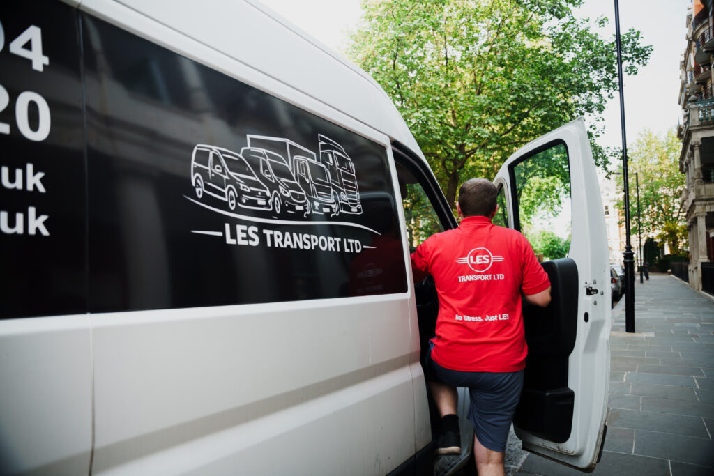 Long Wheelbase Vans (LWB up to 4m) from the LES Transport fleet